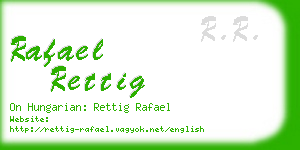 rafael rettig business card